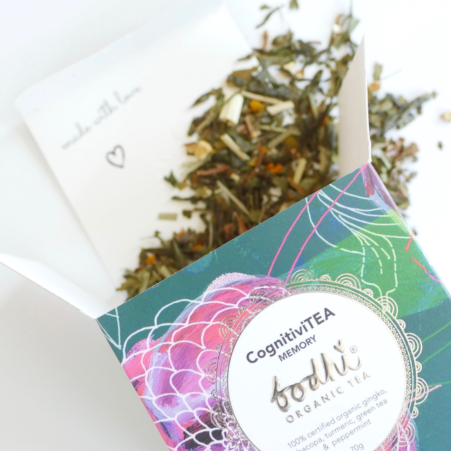 CognitiviTEA helps memory and focus | Organic Loose Leaf Herbal Tea