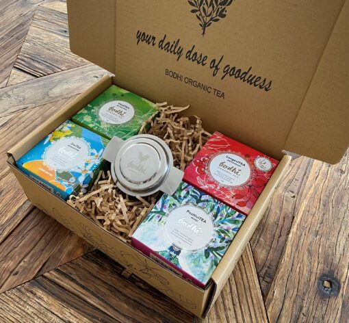 Uplifting Teas + Infuser Gift Box