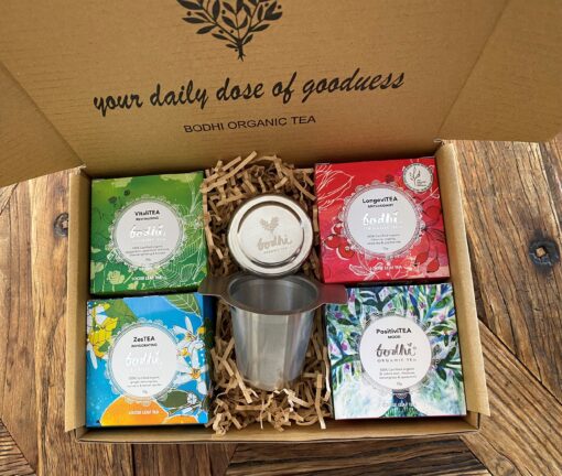 Uplifting Teas + Infuser Gift Box